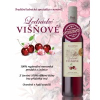 5+1 zdarma Lednické Višňové - ovocné víno polosladké 0,75l