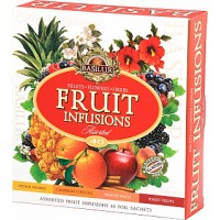 BASILUR Fruit Infusions Assorted přebal 40 gastro sáčků