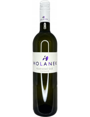 Rulandské šedé, polosuché, 2020, 0,75l 12,0% Holánek