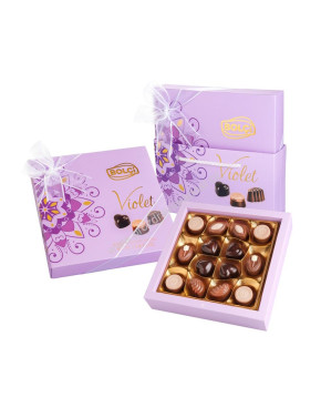 Čokoládové pralinky Violet BOLCI 170 g